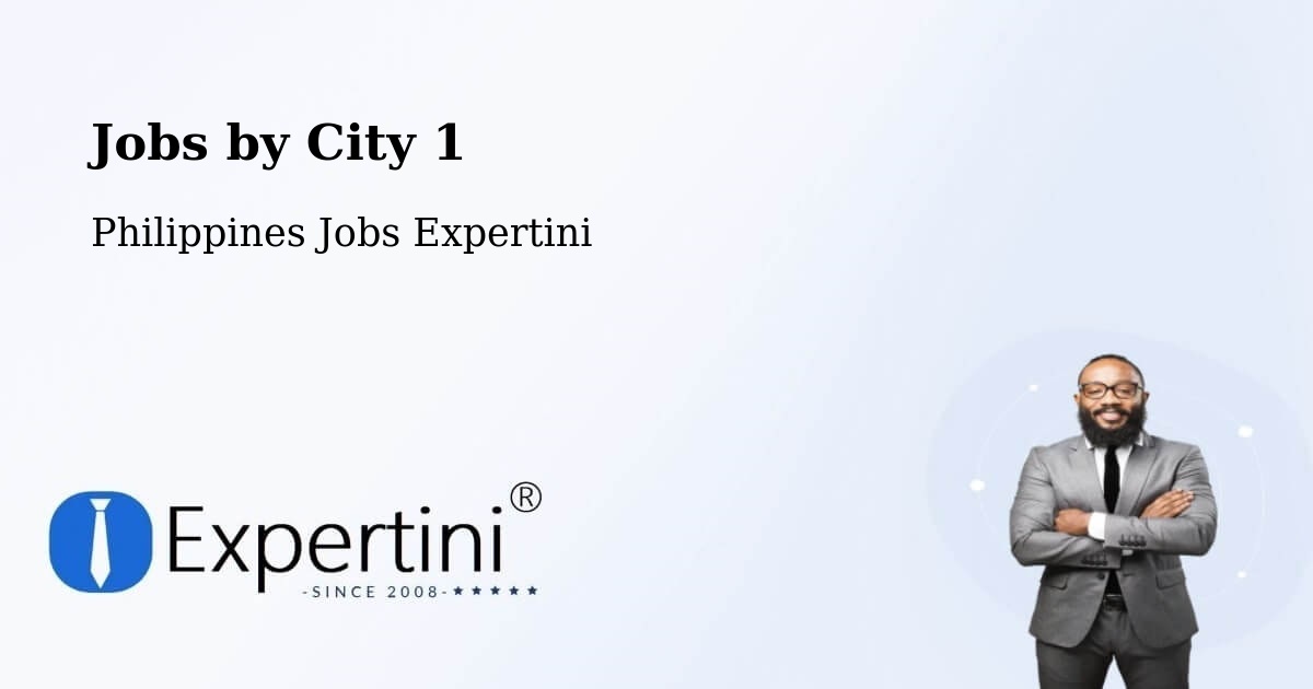 City Jobs in Philippines - Expertini